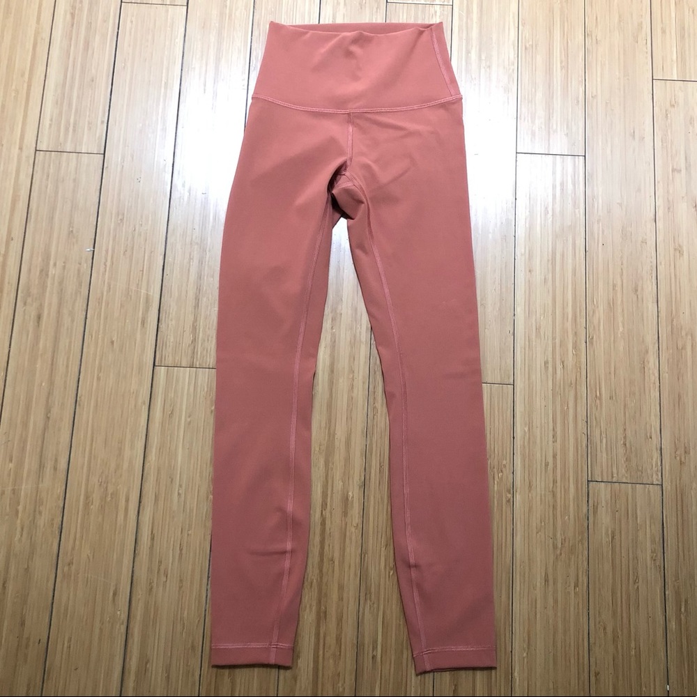 Orange lululemon wunder unders